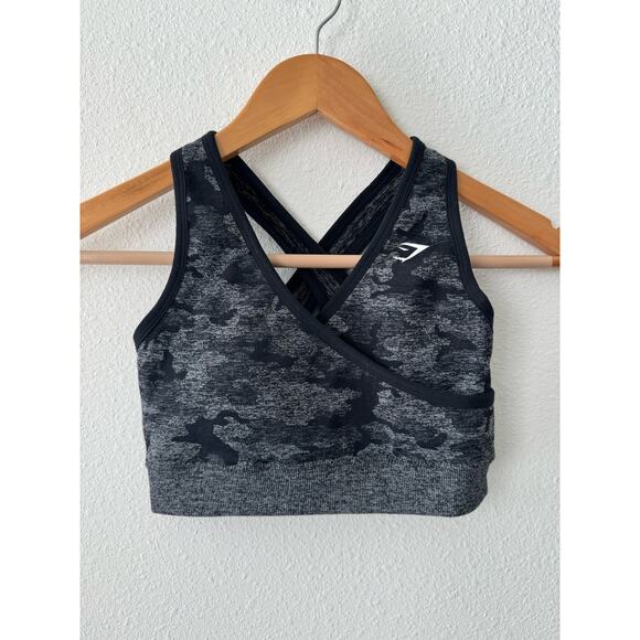 Gymshark Adapt Camo Seamless Sports Bra-Size Small - Picture 1 of 7